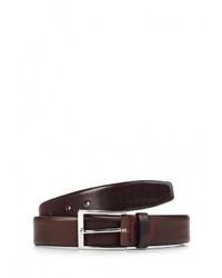 Мужской темно-коричневый ремень от Hugo
