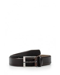 Мужской темно-коричневый ремень от Hugo