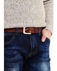 Мужской темно-коричневый ремень от Jack &amp; Jones