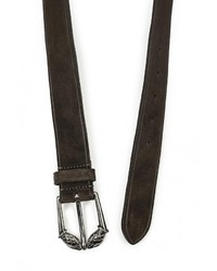 Мужской темно-коричневый ремень от Just Cavalli