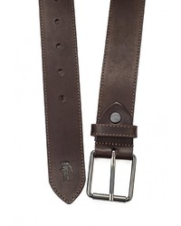 Мужской темно-коричневый ремень от Lacoste