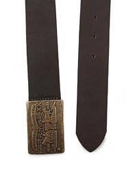 Мужской темно-коричневый ремень от Levi's