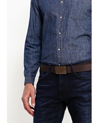 Мужской темно-коричневый ремень от Levi's