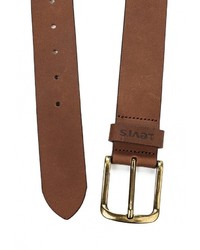 Мужской темно-коричневый ремень от Levi's