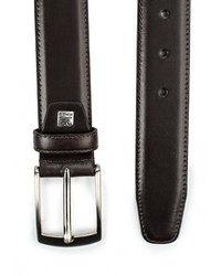 Мужской темно-коричневый ремень от Lindenmann