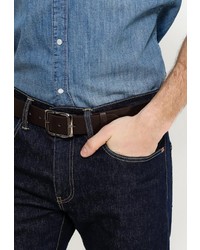 Мужской темно-коричневый ремень от Modis