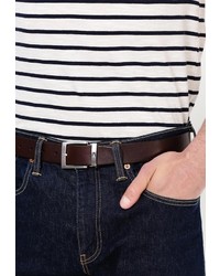 Мужской темно-коричневый ремень от Tommy Hilfiger