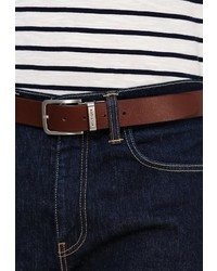 Мужской темно-коричневый ремень от Tommy Hilfiger