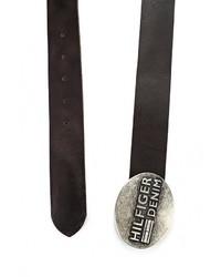 Мужской темно-коричневый ремень от Tommy Hilfiger Denim