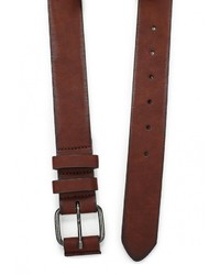 Мужской темно-коричневый ремень от Topman