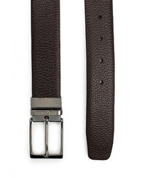 Мужской темно-коричневый ремень от Trussardi
