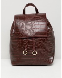 Женский темно-коричневый рюкзак от ASOS DESIGN