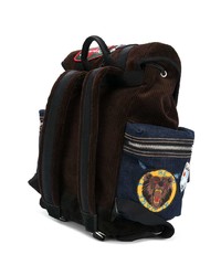 Мужской темно-коричневый рюкзак от DSQUARED2