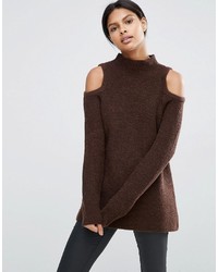 Женский темно-коричневый свитер от Asos
