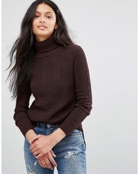 Женский темно-коричневый свитер от Brave Soul