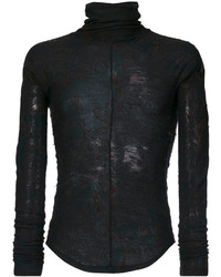 Мужской темно-коричневый свитер от Damir Doma
