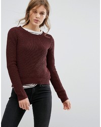 Женский темно-коричневый свитер от Vero Moda