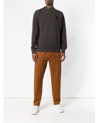 Мужской темно-коричневый свитшот от Isabel Marant