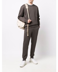 Мужской темно-коричневый свитшот от Calvin Klein Jeans