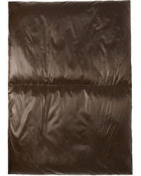Темно-коричневый стеганый шарф