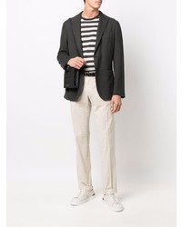 Мужской темно-коричневый хлопковый пиджак от Boglioli