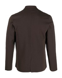 Мужской темно-коричневый хлопковый пиджак от Roberto Collina