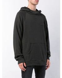 Мужской темно-коричневый худи от R13