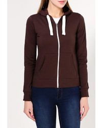 Женский темно-коричневый худи от Influence