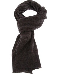Мужской темно-коричневый шарф от Dolce & Gabbana