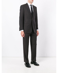 Темно-коричневый шерстяной костюм от Brioni