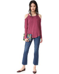 Темно-красная блузка от Splendid