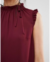 Темно-красная блузка от Oasis