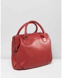 Темно-красная большая сумка от Matt & Nat