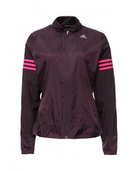 Женская темно-красная ветровка от adidas Performance