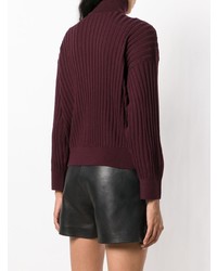 Женская темно-красная водолазка от Nude