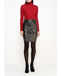 Женская темно-красная водолазка от Oeuvre