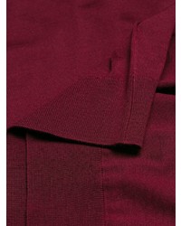 Мужская темно-красная водолазка от Prada