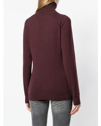 Женская темно-красная водолазка от Givenchy