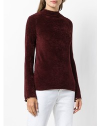 Женская темно-красная водолазка от Forte Forte