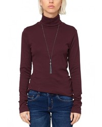 Женская темно-красная водолазка от s.Oliver