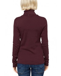 Женская темно-красная водолазка от s.Oliver