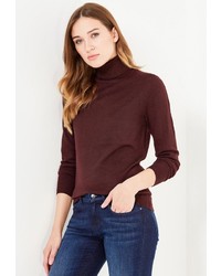 Женская темно-красная водолазка от Sela