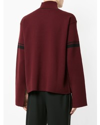 Мужская темно-красная водолазка от Necessity Sense