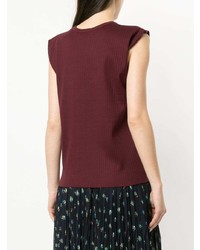 Женская темно-красная вязаная майка от ASTRAET