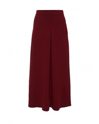 Темно-красная длинная юбка от Aurora Firenze