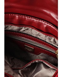 Темно-красная замшевая сумка через плечо от Renee Kler