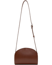 Женская темно-красная кожаная сумка от A.P.C.