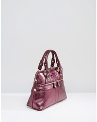 Женская темно-красная кожаная сумка от Modalu