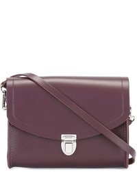 Женская темно-красная кожаная сумка от The Cambridge Satchel Company