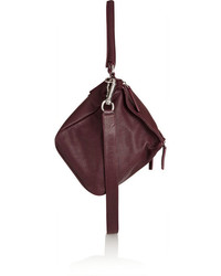 Темно-красная кожаная сумочка от Givenchy